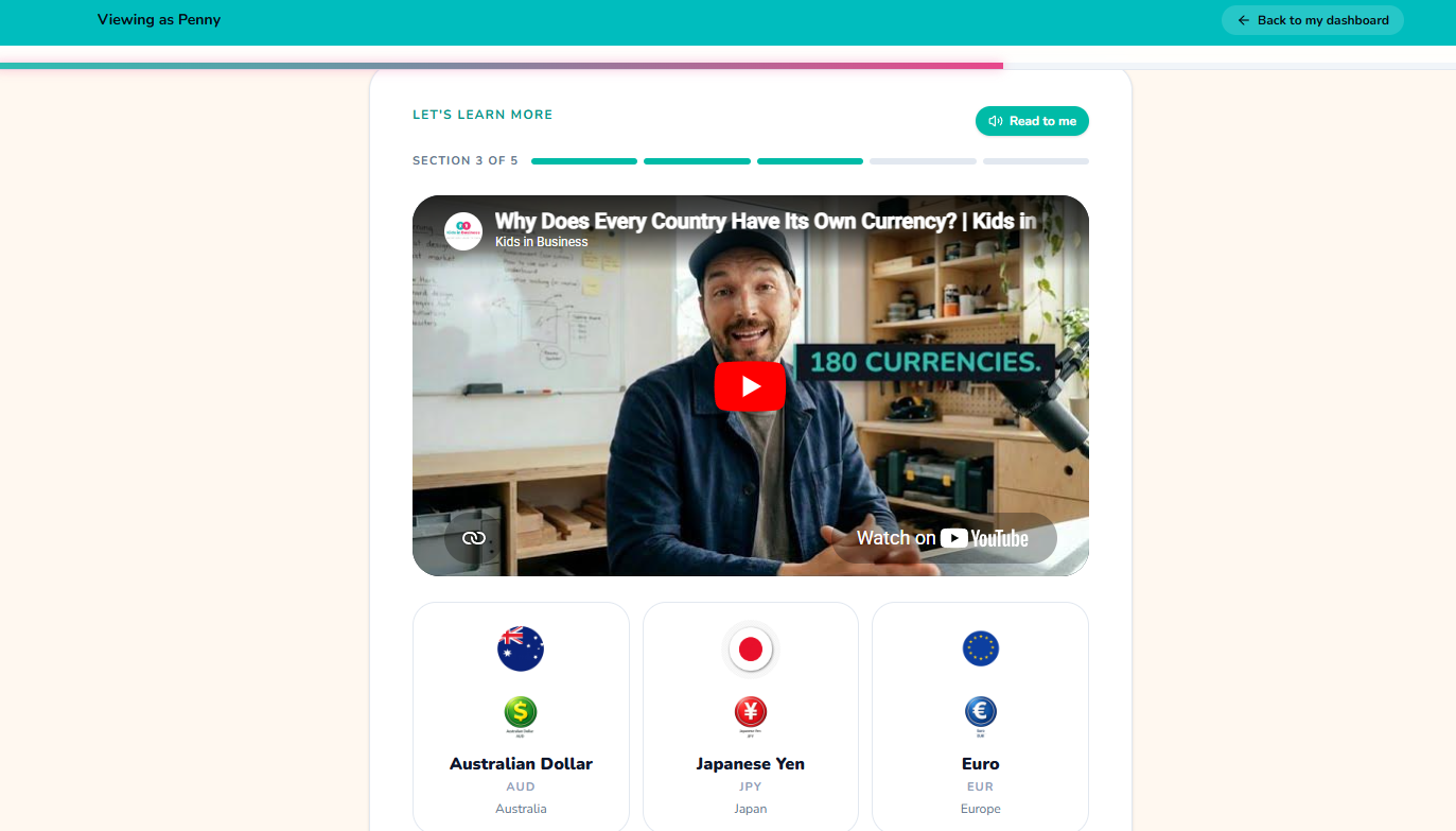 Kids in Business course preview